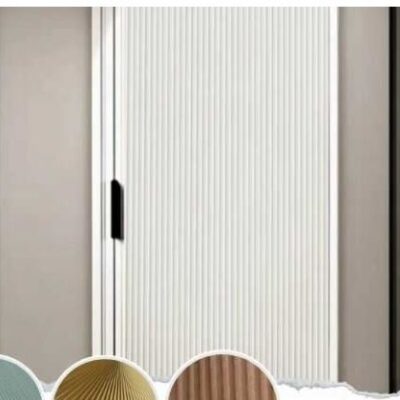 Rèm tổ ong lùa ngang 1 cánh phòng ngủ, phòng khách - ảnh công trình tại Hà Nội
